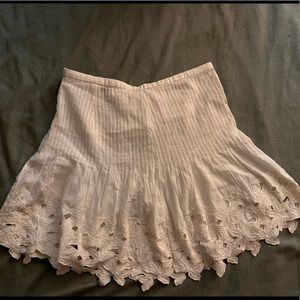 J. Crew white skirt